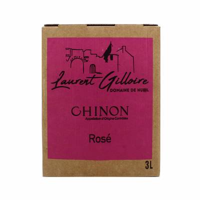 Chinon rosé AOC Domaine Laurent Gilloire, Bag in box 3L