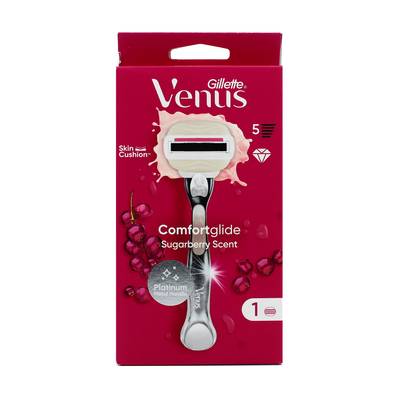 Gillette Venus Rasoir Comfortglide Sugarberry, 1 pièce