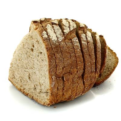Etablissements Moulin Pain Frais Quart de Miche Complet Bio, tranché, 400g