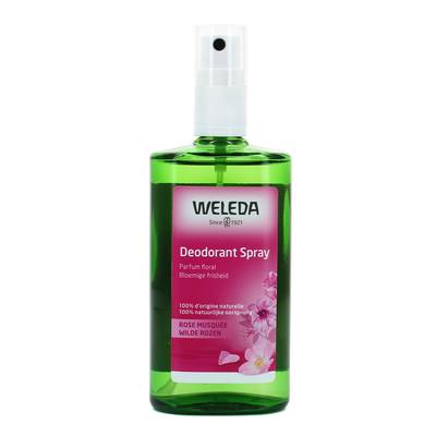 Weleda Déodorant à la rose Cosmétique naturelle, 100ml