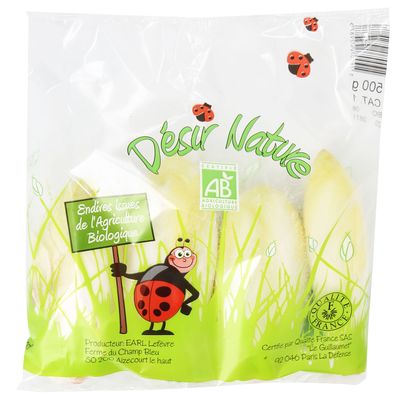 Les Paysans Bio Endive Bio, Sachet de 400g