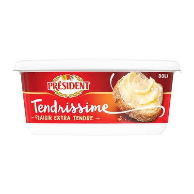 Président Tendrissime Beurrier Doux 70%mg, 225g