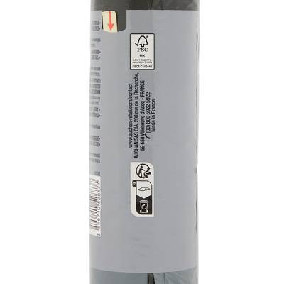 Auchan Sacs poubelle haute avec liens coulissants 50L, 10 sacs poubelle