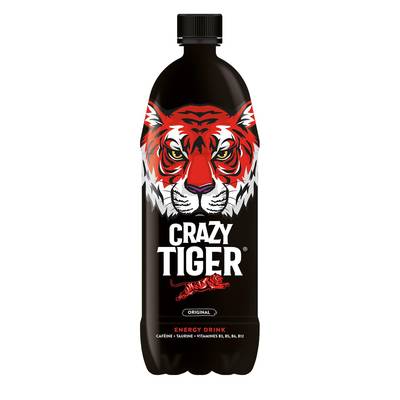 Crazy Tiger Boisson énergisante, 1,5L
