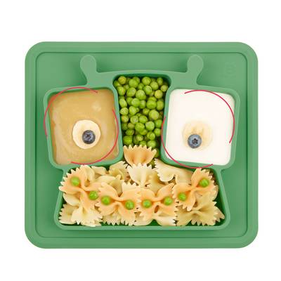 3661276174238 - Badabulle - Assiette à compartiments antidérapante