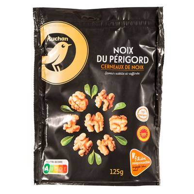 Auchan Gourmet  Noix du Périgord AOP, 125g