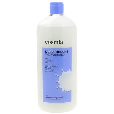 COSMIA Lait de douche aux protéines de lait, 750ml