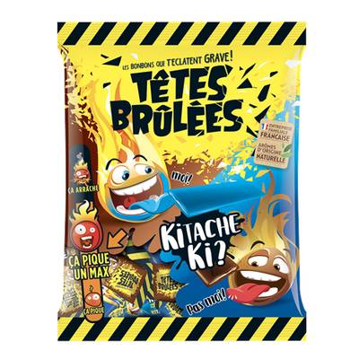 Têtes Brulées Barres Cola, 200g