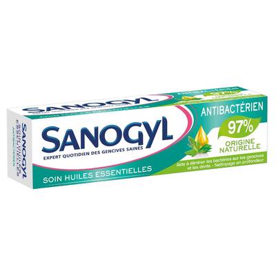 Sanogyl Dentifrice Soin Huiles Essentielles Antibactérien, 75ml