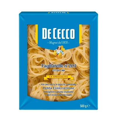 De Cecco Pâtes Tagliatelle N°203 Premium, 500g