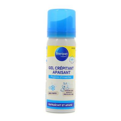 Steripan Gel crépitant apaisant contre piquûre d'insectes, 100ml