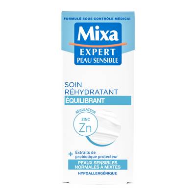 Mixa Soin Réhydratant Equilibrant, 50ml