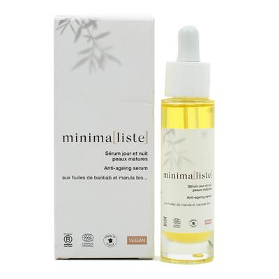Minimaliste Sérum jour et nuit peaux matures, 6,5ml