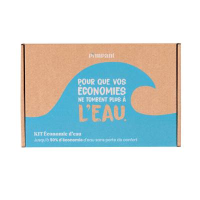Pimpant Kit Économiseur d'eau - Mousseur Robinet et Douche, 1 pièce