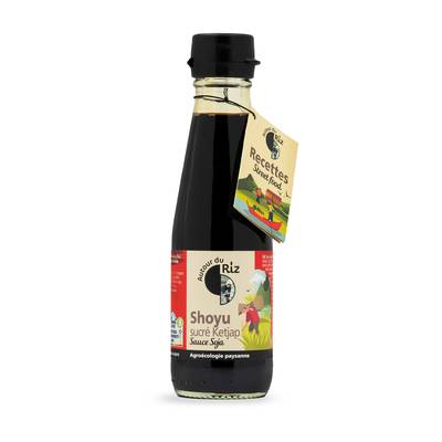 Autour Du Riz Sauce Shoyu Ketjap soja sucrée bio, 200ML