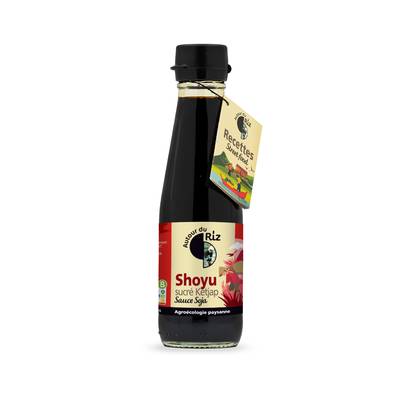 Autour Du Riz Sauce Shoyu Ketjap soja sucrée bio , commerce Equitable, 200ML