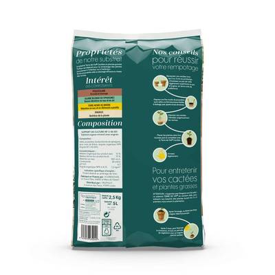 3423070432040 - Truffaut - Terreau pour Cactées et Plantes Grasses - Terre de Vie