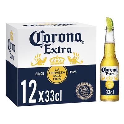 Corona Bière blonde 4.5°, 12x33cl