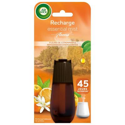 Air Wick Recharge désodorisant essentiel mist - Fleur de Citronnier & Mandarinnier, 20ml