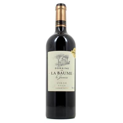 Vin de pays d'Oc rouge IGP Syrah du Domaine de la Baume, 75cl