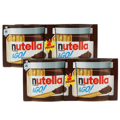 Nutella and Go !, 2 paquets de 2x52g