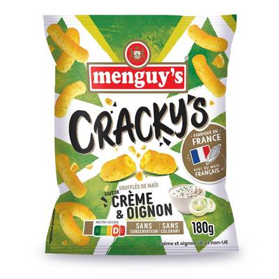 Menguy's Crackers Crème Oignon, 180g