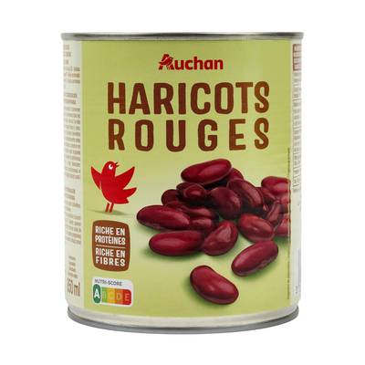 Auchan Haricots rouges, 500g