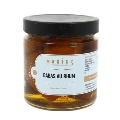 Marius, L'Épicerie Inspirée 8 Babas Au Rhum, 410g