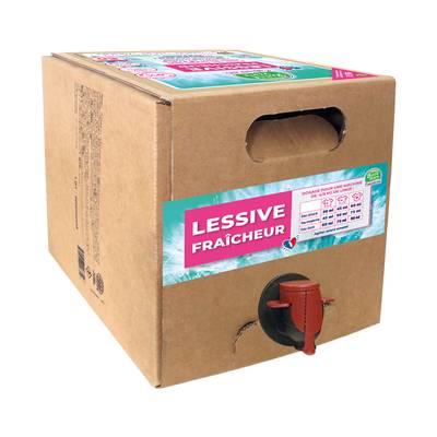 Bulle Verte Lessive liquide fraîcheur ECOCERT, Bidon de 3L