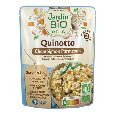 Jardin Bio Etic Quinotto Champignon Parmesan Bio, 220g