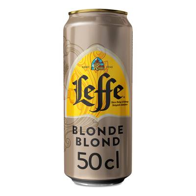 Leffe Bière blonde d'abbaye, 50cl