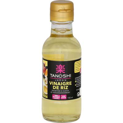 Tanoshi - Japon Vinaigre de riz, 15cl