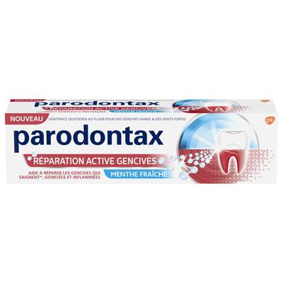 Parodontax Dentifrice Réparation Active Gencives Menthe Fraiche, 75ml