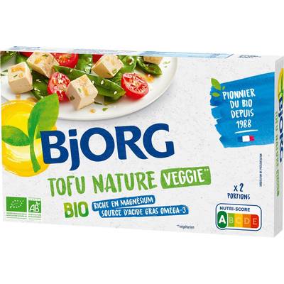 Bjorg Veggie Tofu Nature Veggie Bio, 2x200g