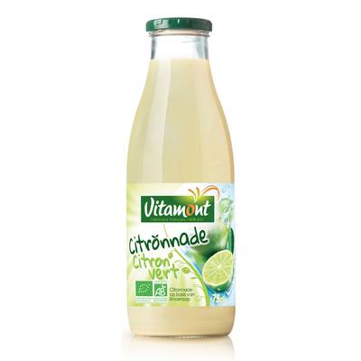 Vitamont Citronnade au jus de citron vert Bio, 75cl