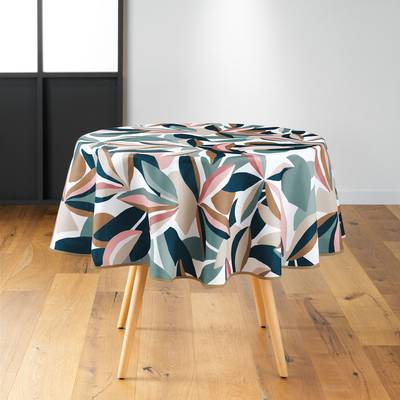 Douceur D Interieur Nappe ronde PVC, 180 Cm