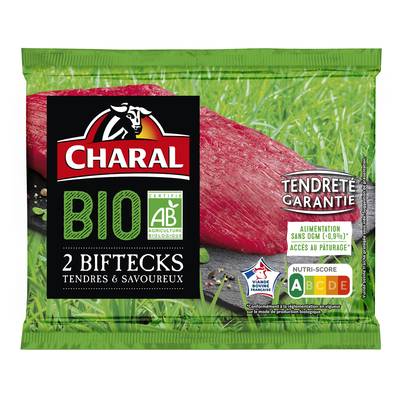 Charal Biftecks Bio, 2x130g