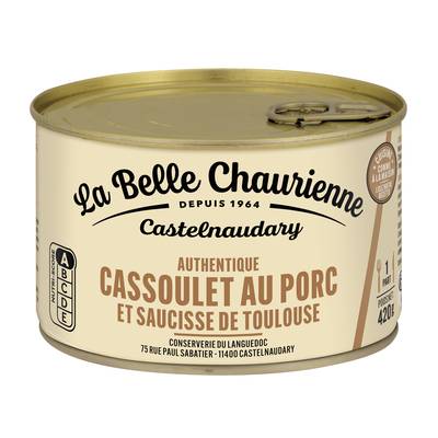 La Belle Chaurienne Cassoulet au Porc et Saucisses de Toulouse, 420g