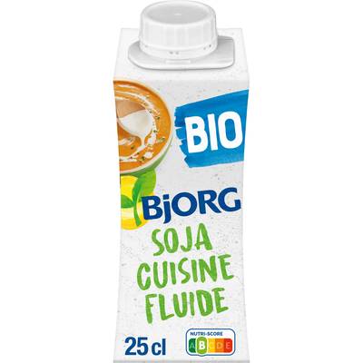Bjorg Soja Cuisine Bio Fluide UHT, 25cl
