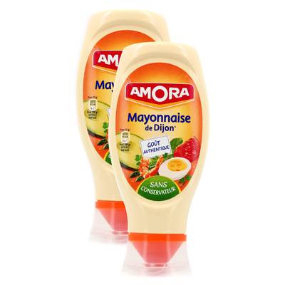 Amora Mayonnaise de Dijon, Lot de 2x415g