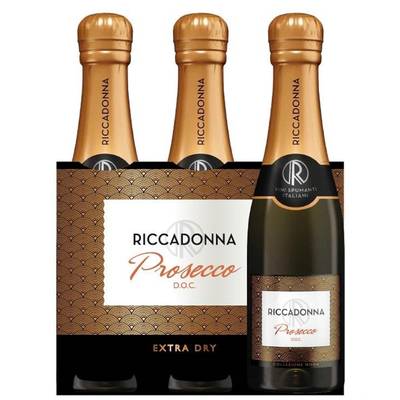 Italie Prosecco Riccadonna, 3x20cl