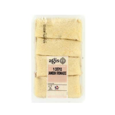 Agis Crêpe Jambon Fromage, 4 Crêpes - 480g