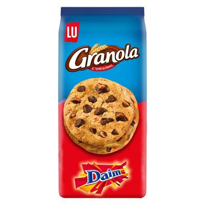 Granola Extra cookies daim, 184g