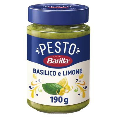 Barilla Sauce Pesto Basilic et Citron, 190g