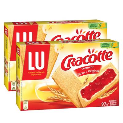 Lu Cracotte Froment, Lot de 2x250g