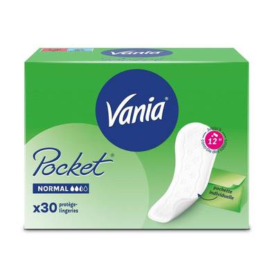 Vania Protège-slips pocket, 30 pièces