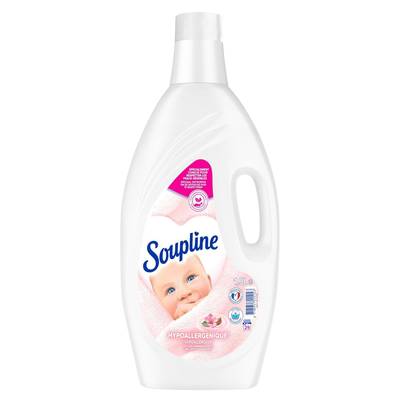 Soupline Adoucissant Hypoallergénique Au Lait D'Amande Douce, 1,9L