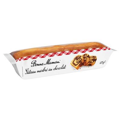 Bonne Maman Gâteau marbré au chocolat, 475g
