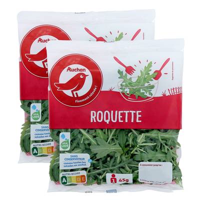 Auchan Roquette, Lot de 2x45g
