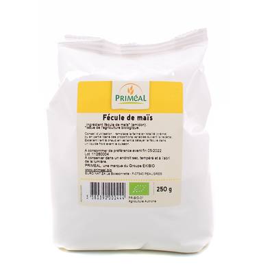 Priméal Fécule de maïs, bio, 250g
